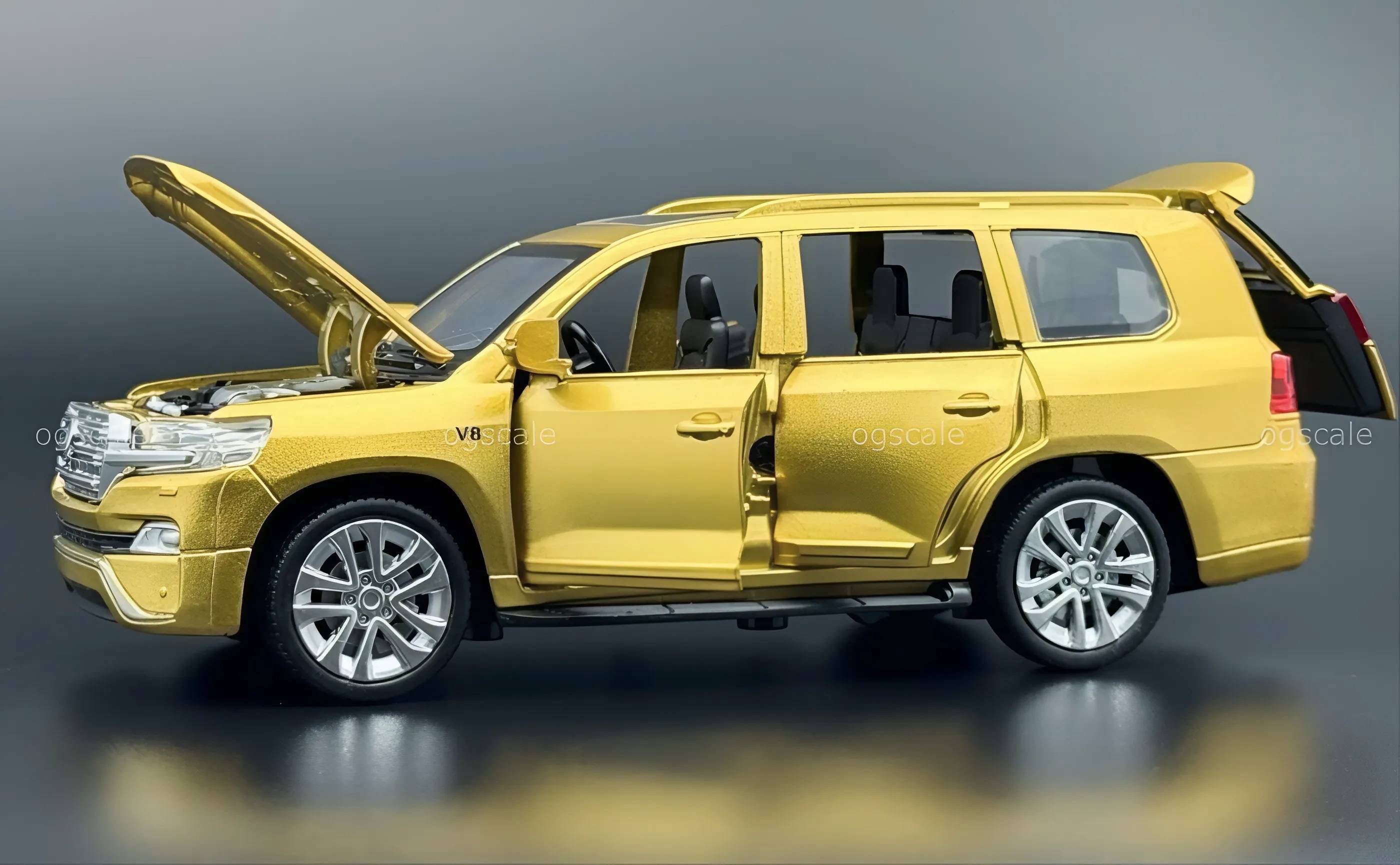 Toyota Land Cruiser LC200 models diecast scale miniature car