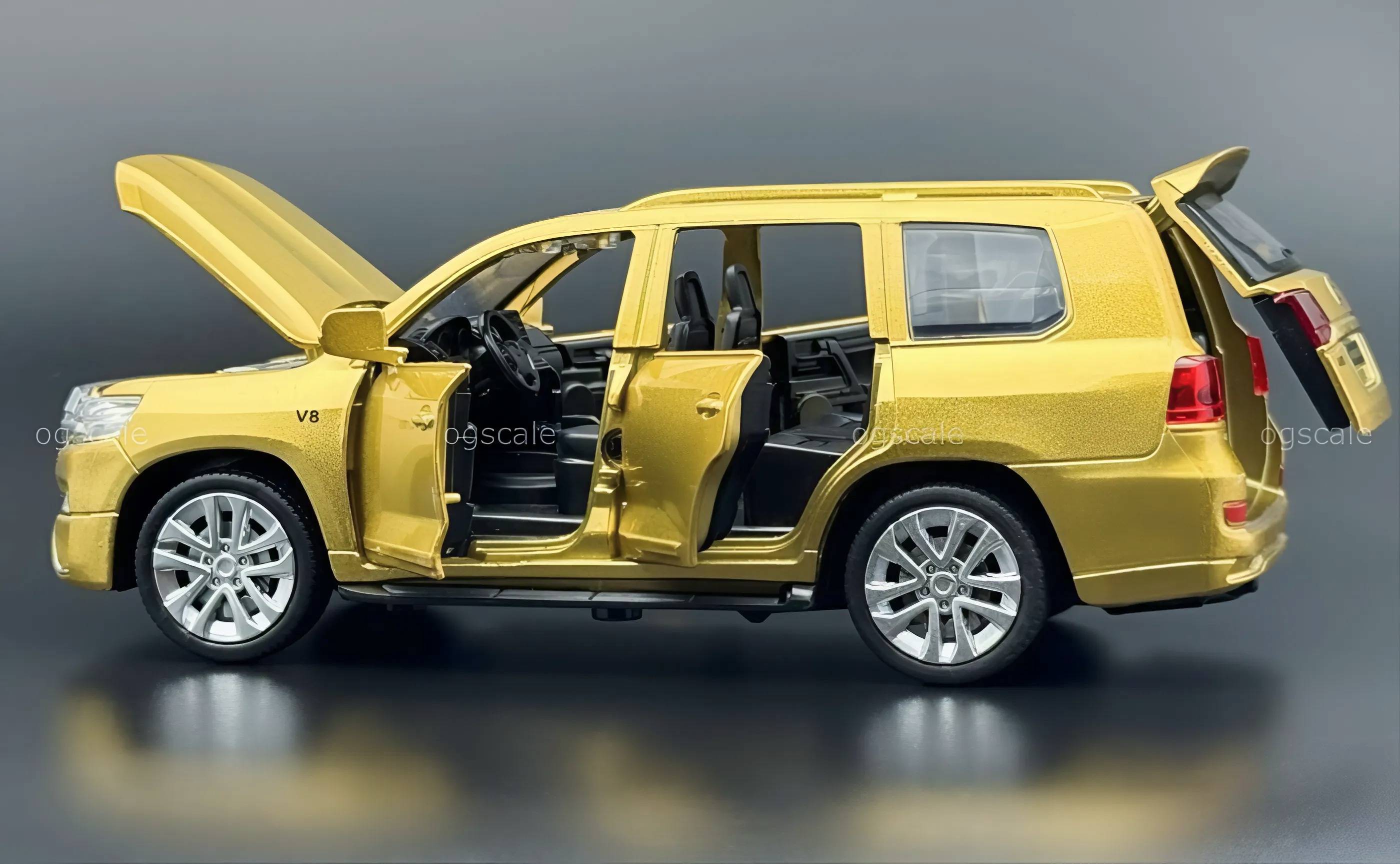 Toyota Land Cruiser LC200 models diecast scale miniature car