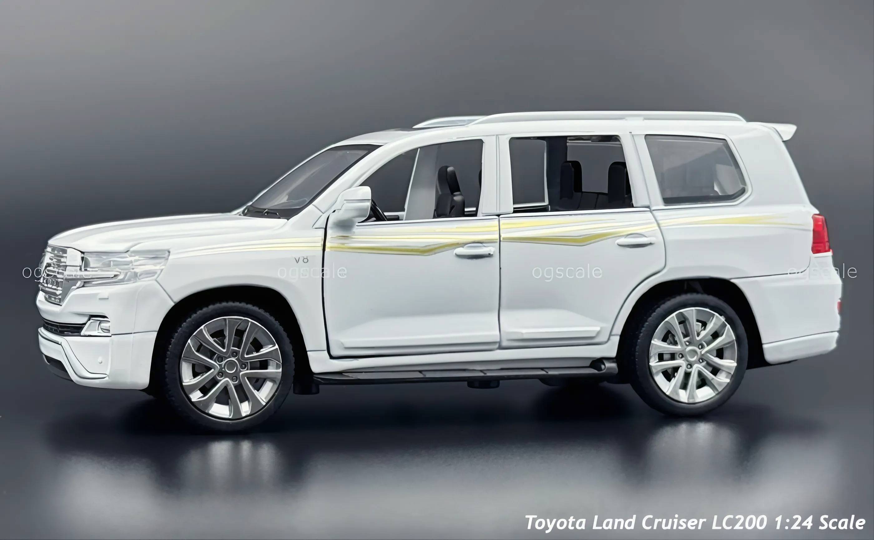 Toyota Land Cruiser LC200 models diecast scale miniature car