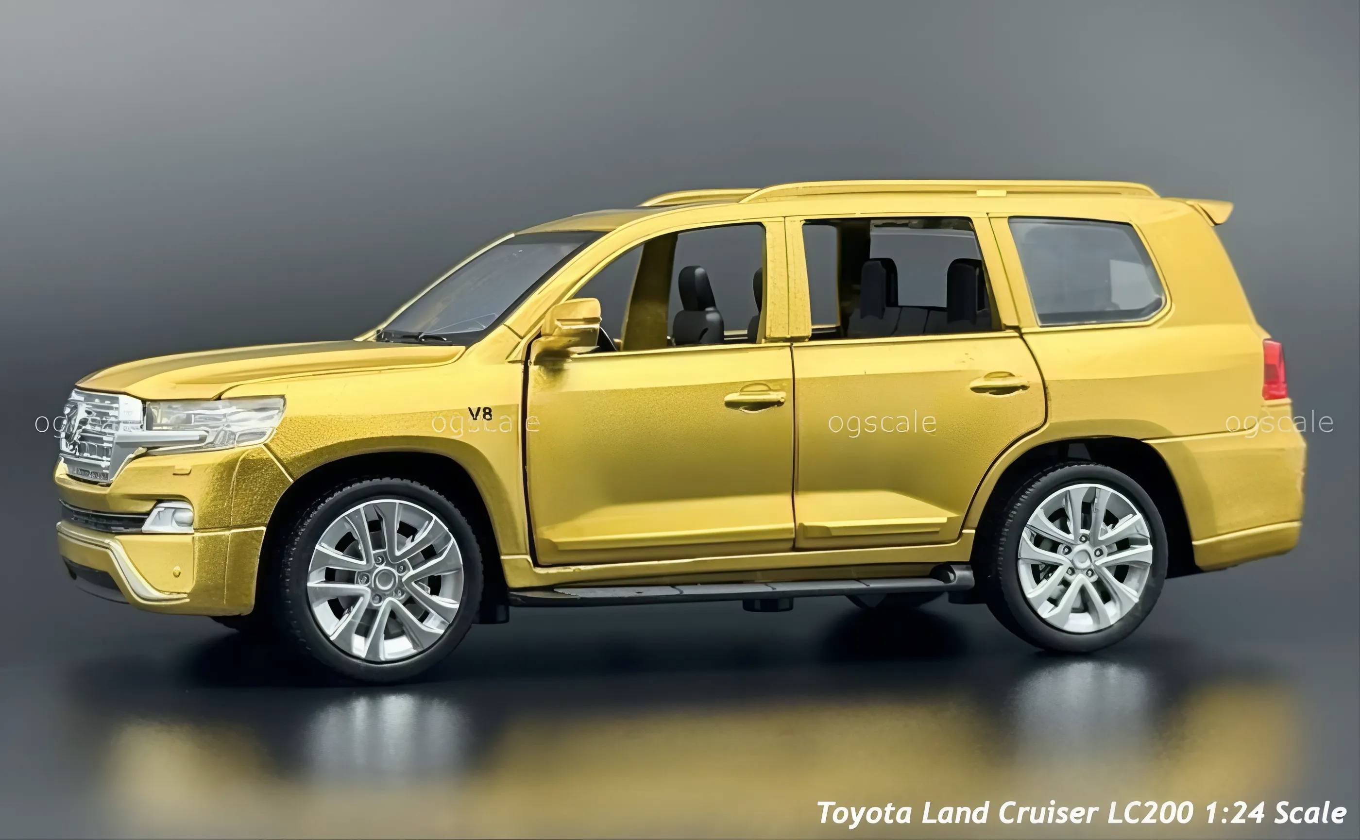 Toyota Land Cruiser LC200 models diecast scale miniature car