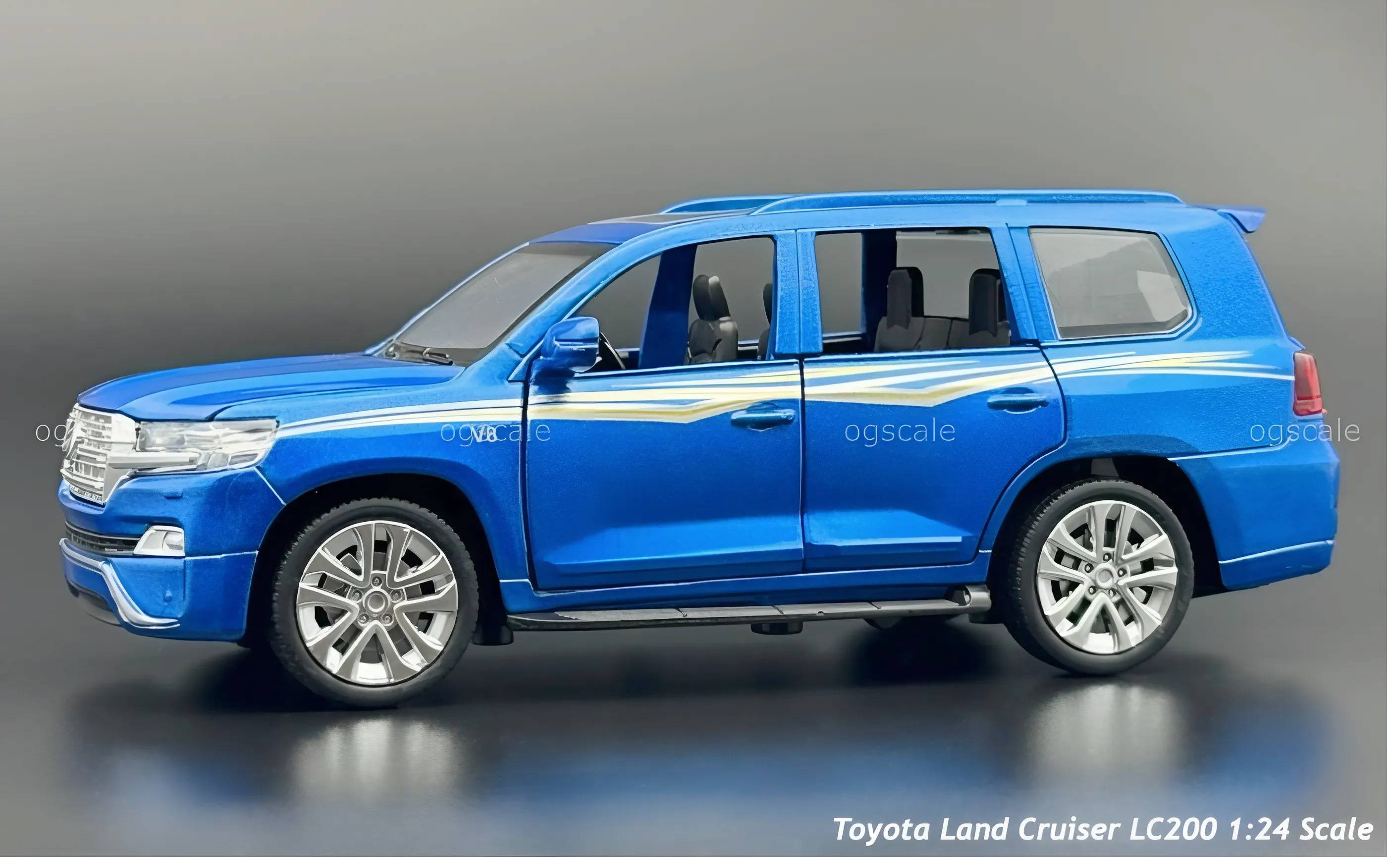 Toyota Land Cruiser LC200 models diecast scale miniature car