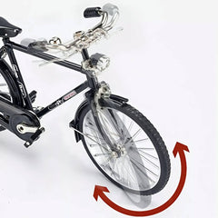 Classic Bicycle Metal Scale Model Diecast Miniature Collection with accessories