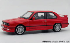 1988 BMW 3 Series M3 E30 1:18 diecast Scale Model car - Big Size