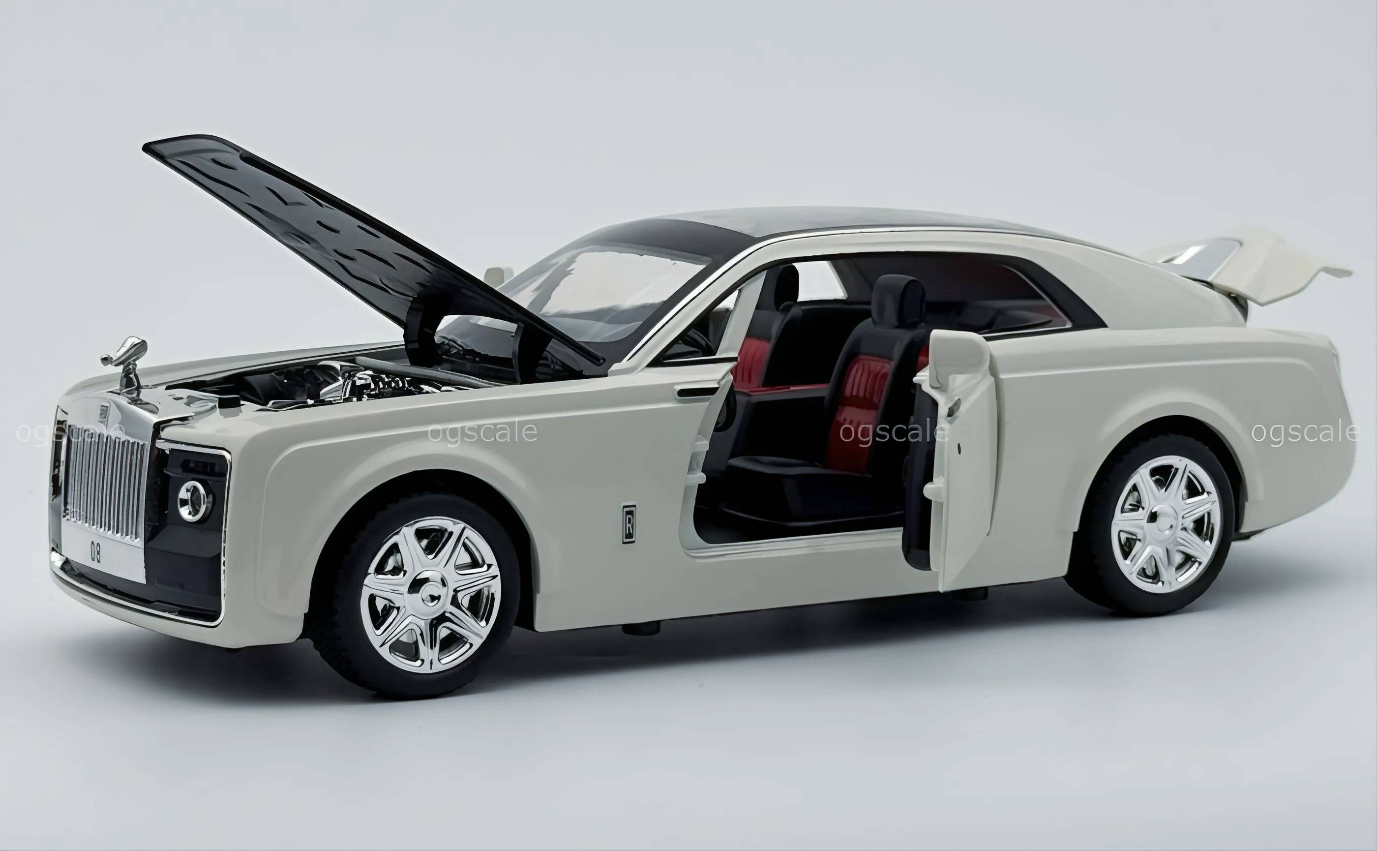 Rolls Royce Sweptail 1:18 diecast scale model car Classic collectible - Big Size