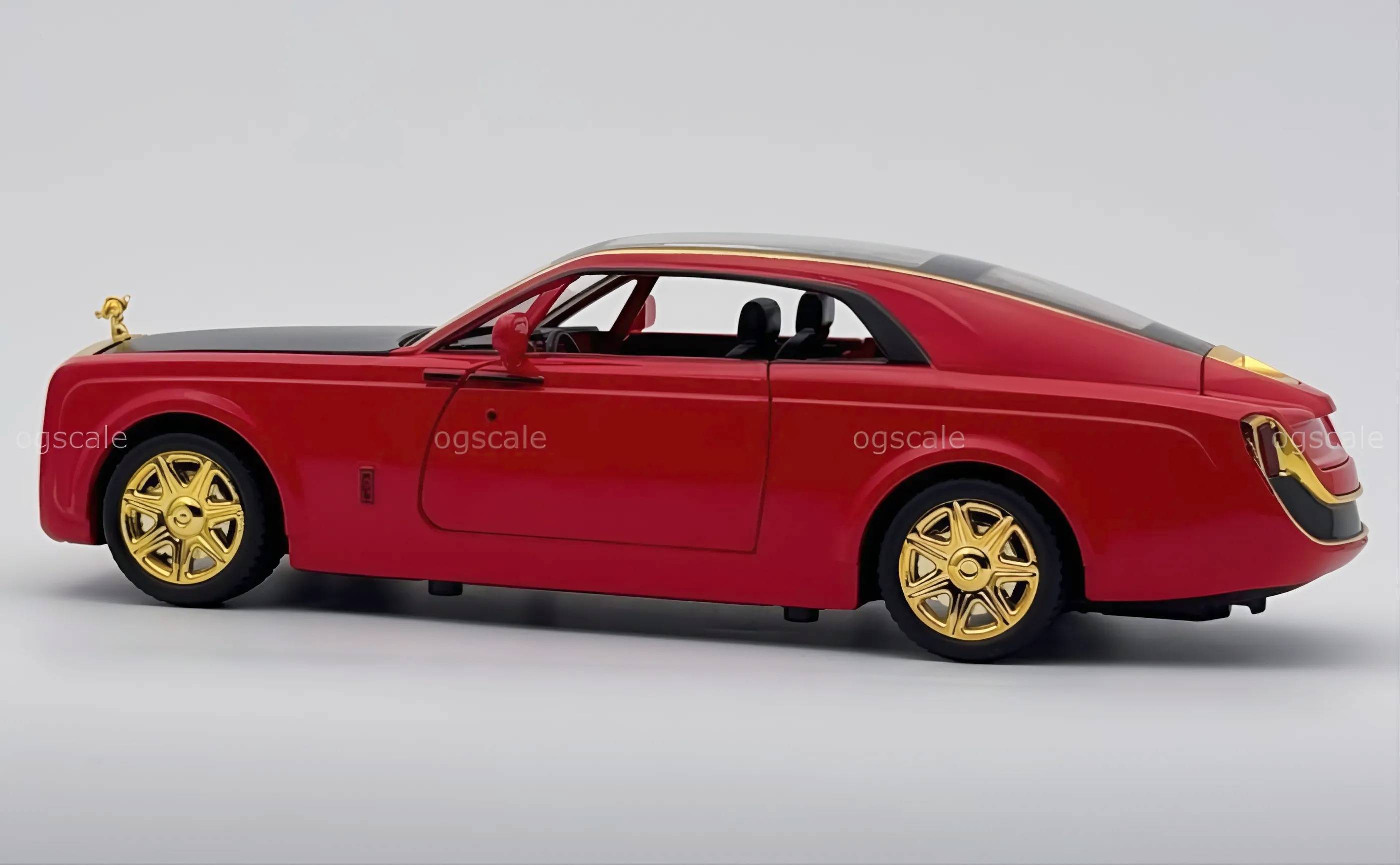 Rolls Royce Sweptail 1:18 diecast scale model car Classic collectible - Big Size