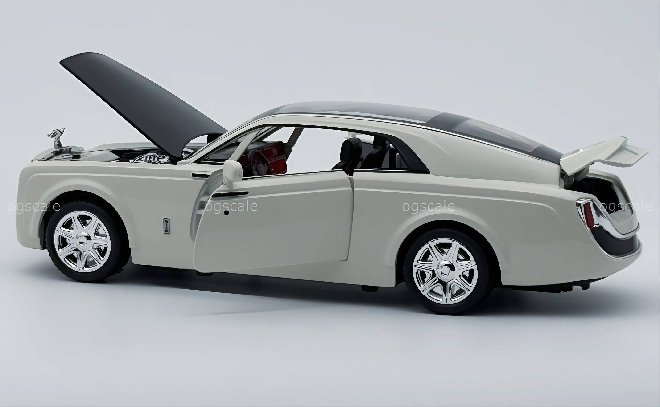 Rolls Royce Sweptail 1:18 diecast scale model car Classic collectible - Big Size