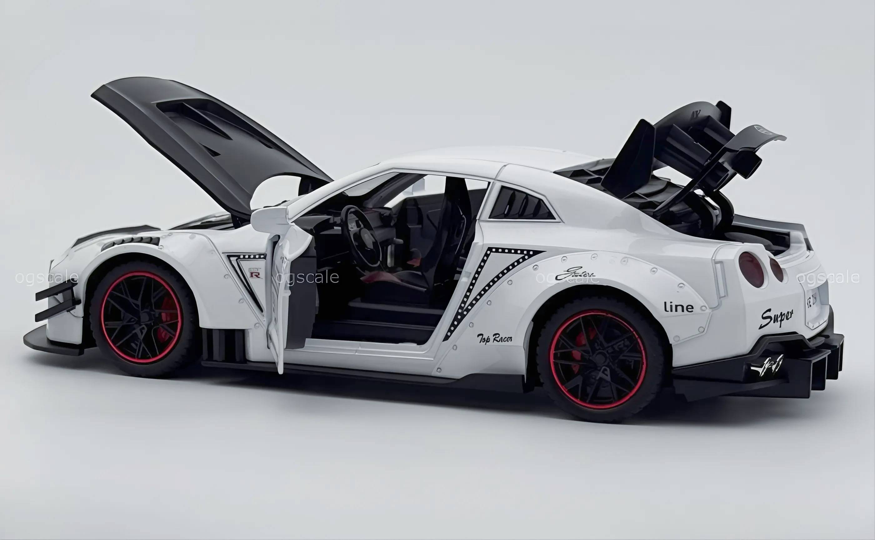 Nissan GTR 1:24 diecast scale model car collectible