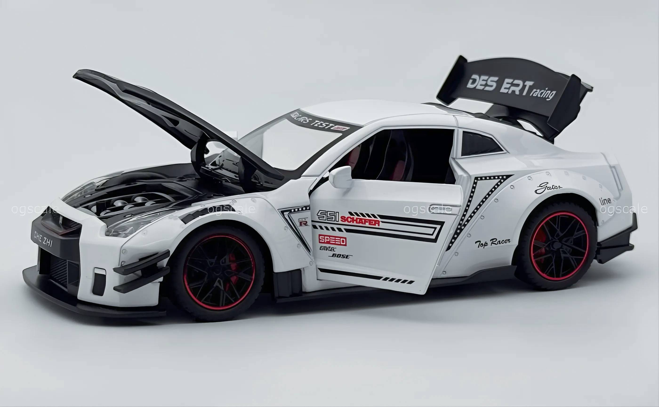 Nissan GTR 1:24 diecast scale model car collectible