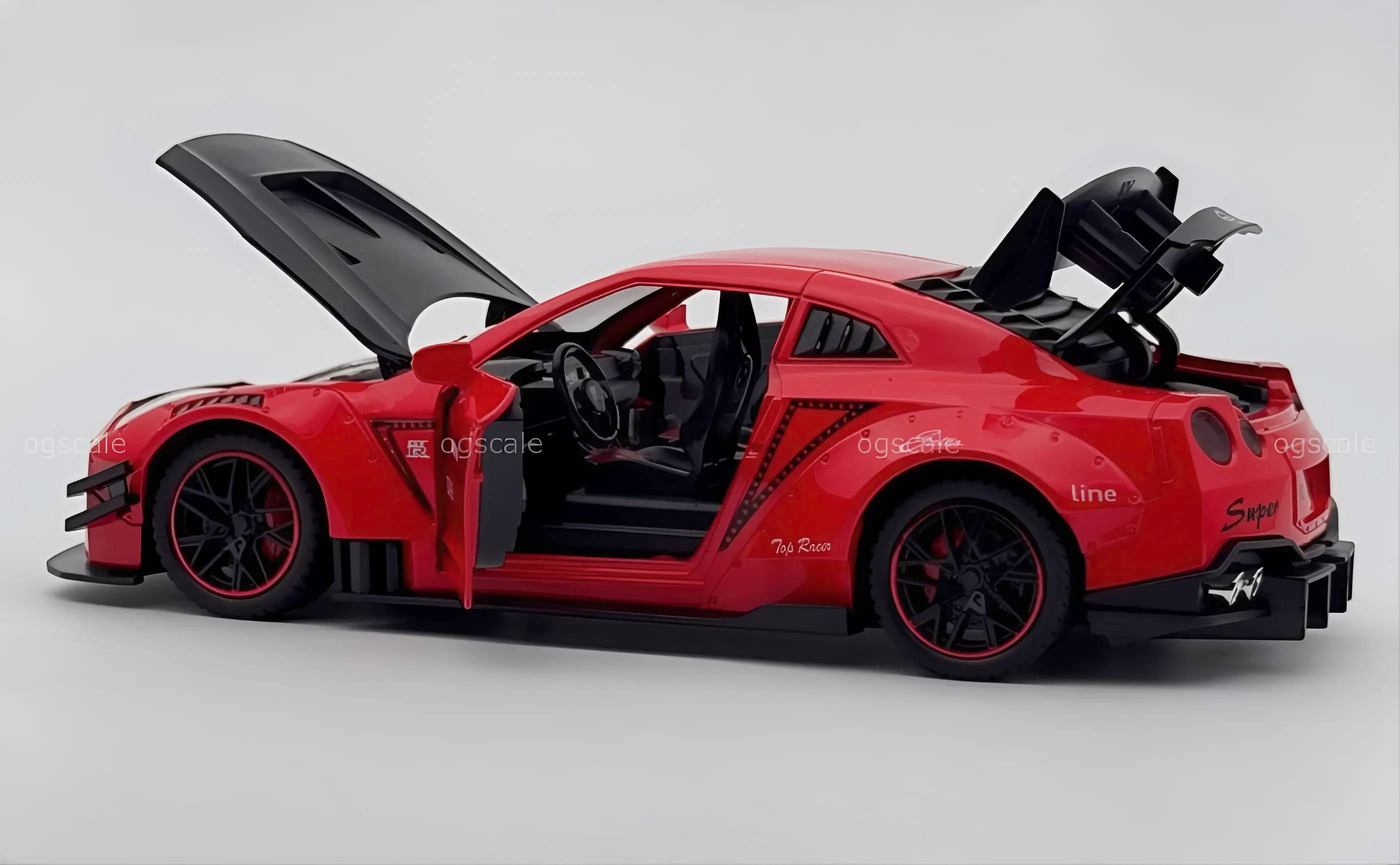 Nissan GTR 1:24 diecast scale model car collectible
