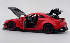 Nissan GT-R GTR R35 Schafer 1:18 diecast scale model miniature car - Big Size