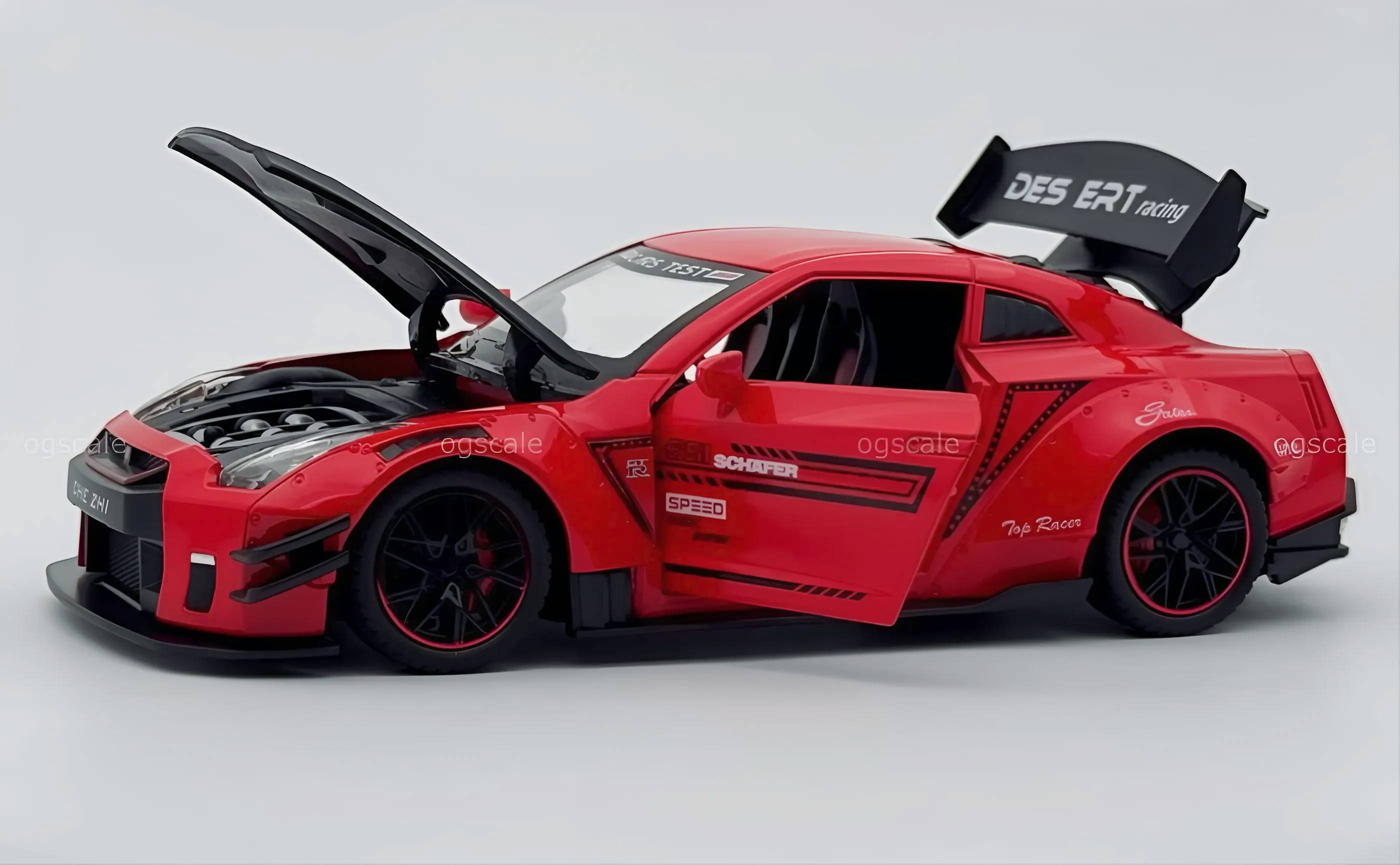 Nissan GTR 1:24 diecast scale model car collectible