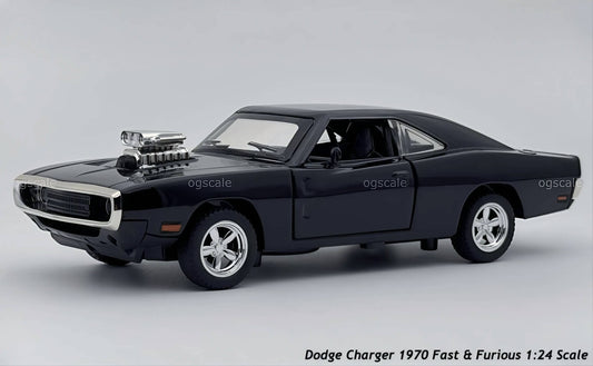 Dodge Charger 1970 Fast & Furious 1:24 diecast scale model car collectible