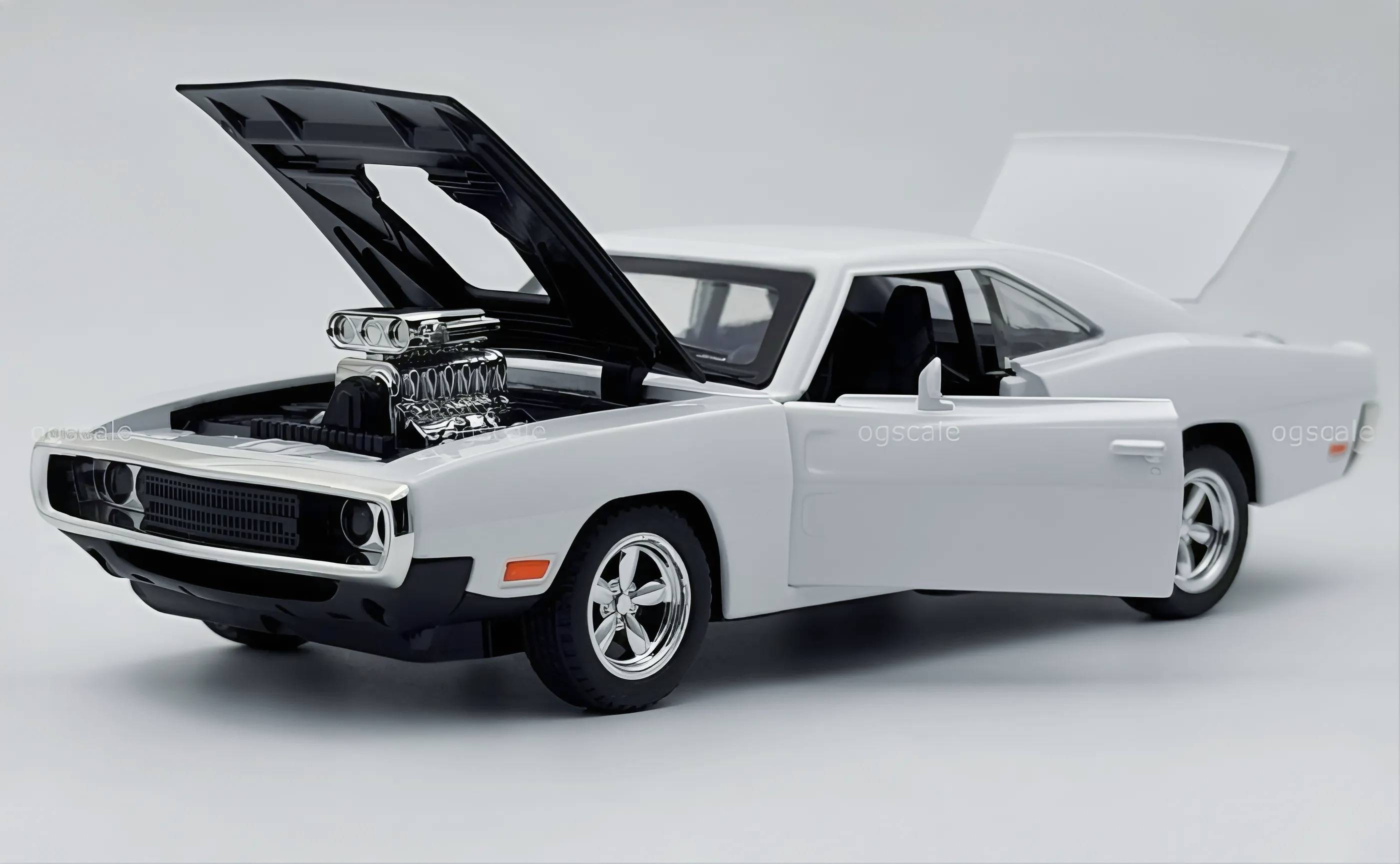 1970 Dodge Charger Fast & Furious 1:18 diecast Scale Model Car - Large size