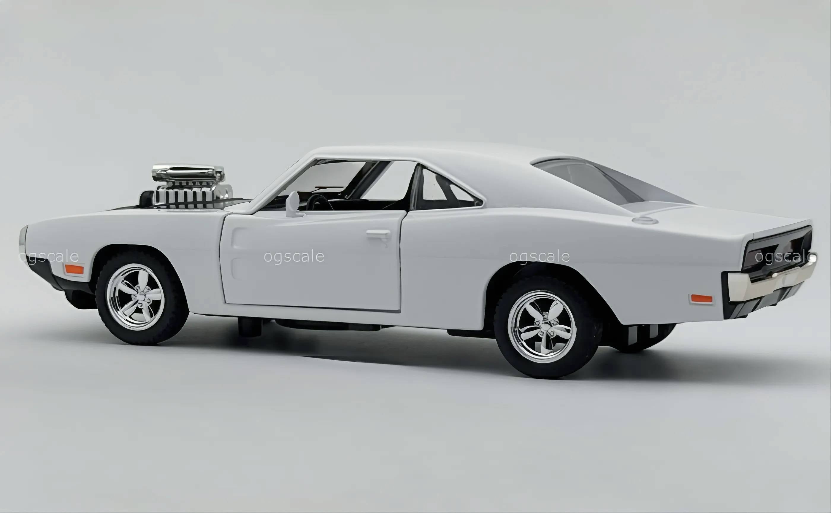 1970 Dodge Charger Fast & Furious 1:18 diecast Scale Model Car - Large size