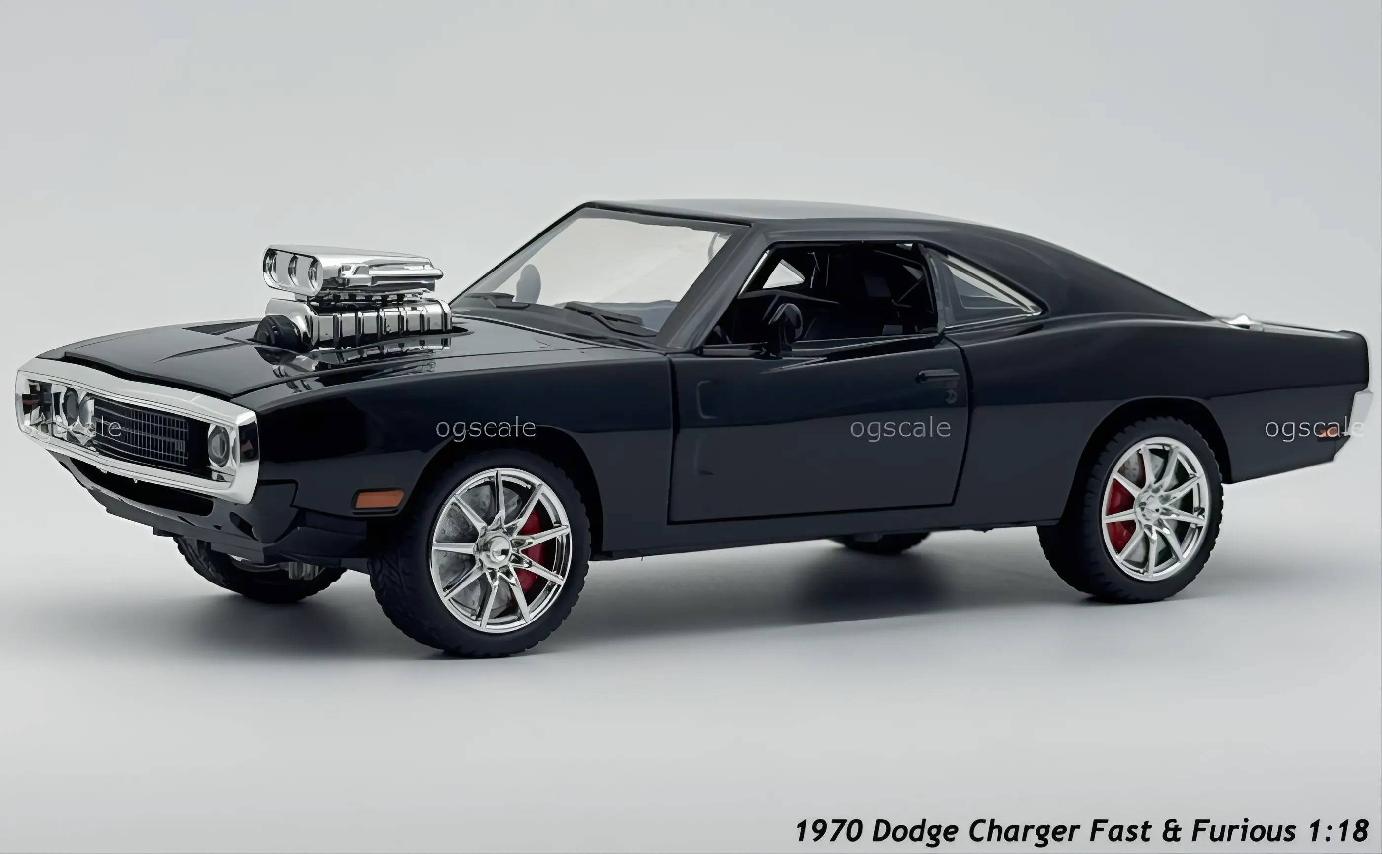 ミニカー FAST&FURIOUS 1970 DODGE CHARGER 1/18 Dom's 1970 Charger 1:18 Scale From The Fast & The Furious By