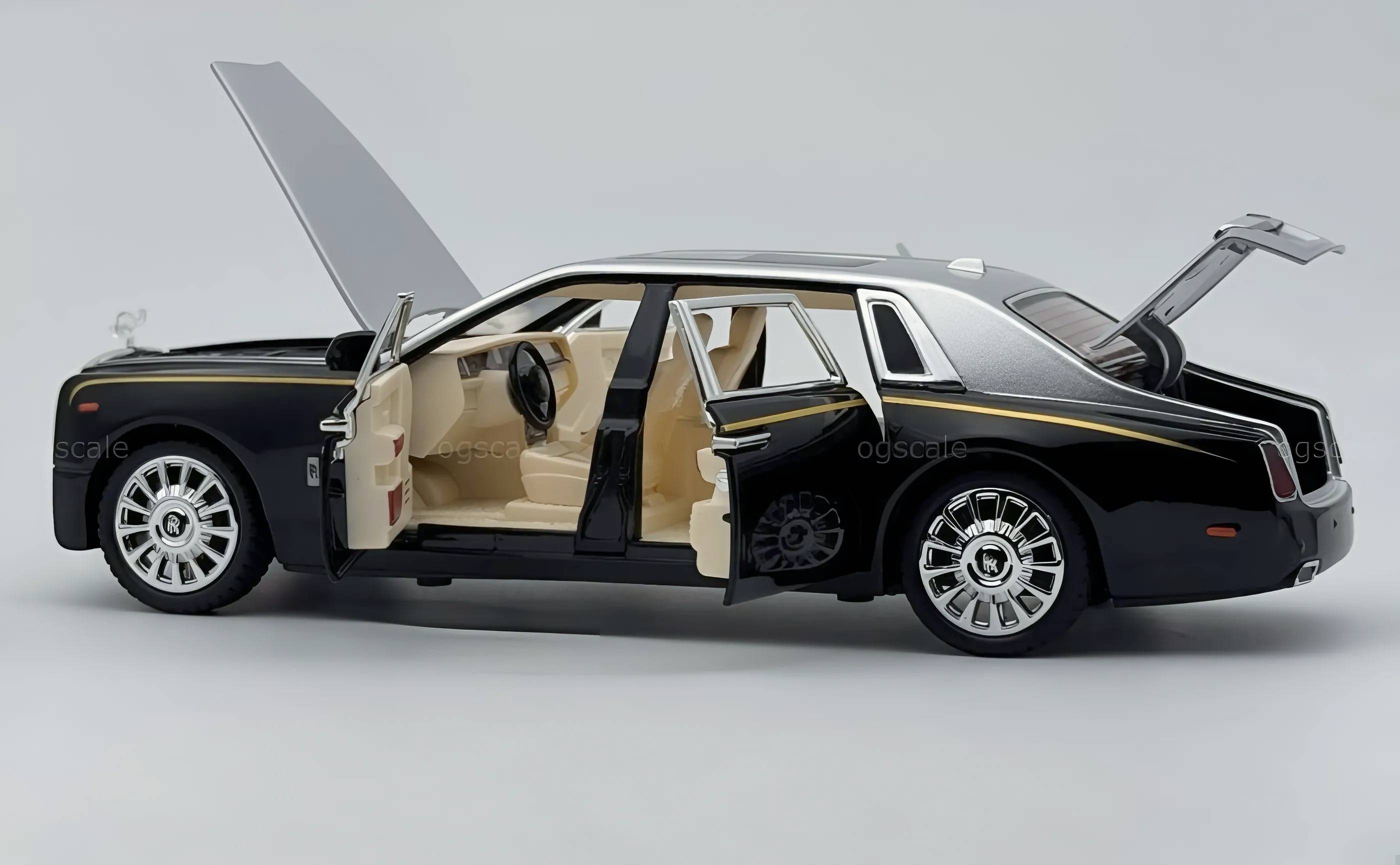 Rolls Royce Phantom VIII diecast scale miniature car - Large size