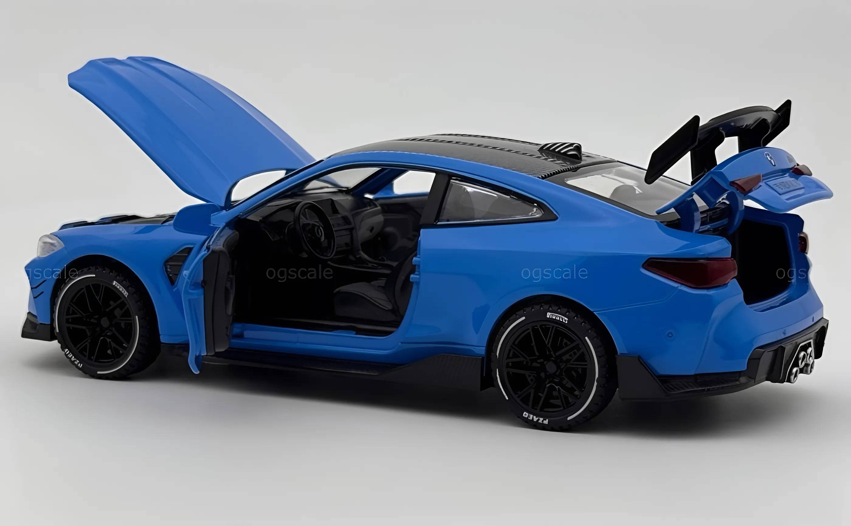 imtfzct Modellino di auto in lega BMW M4 CSL, in scala 1:36, pressofuso, con funzione pullback, regalo di compleanno per bambini (bianco imtfzct Modellino di auto in lega BMW M4 CSL, in scala 1:36, pressofuso, con funzione pullback, regalo di compleanno per bambini (bianco