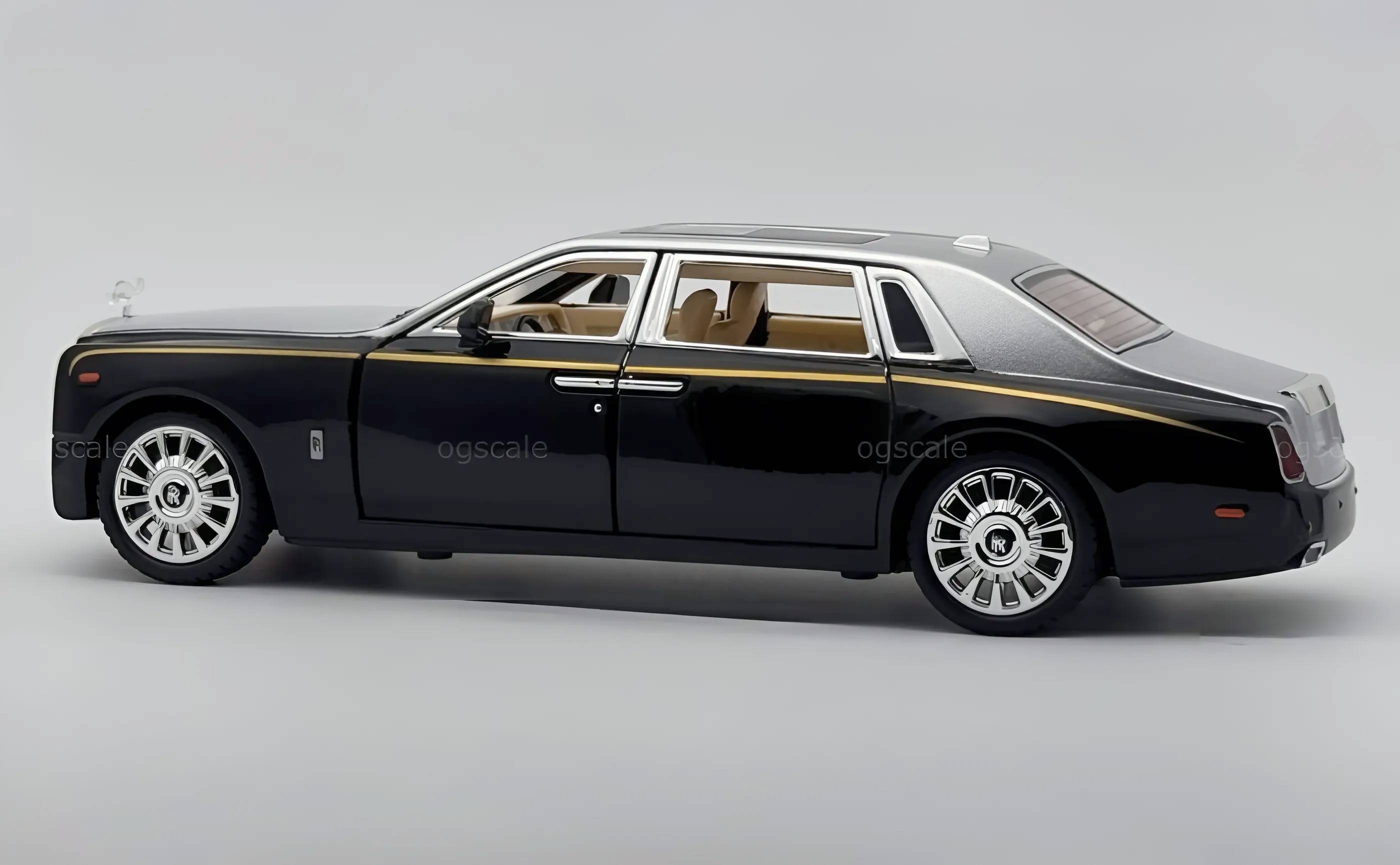Rolls Royce Phantom VIII diecast scale miniature car - Large size