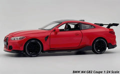 BMW M4 G82 Coupe 1:24 diecast scale model car miniature