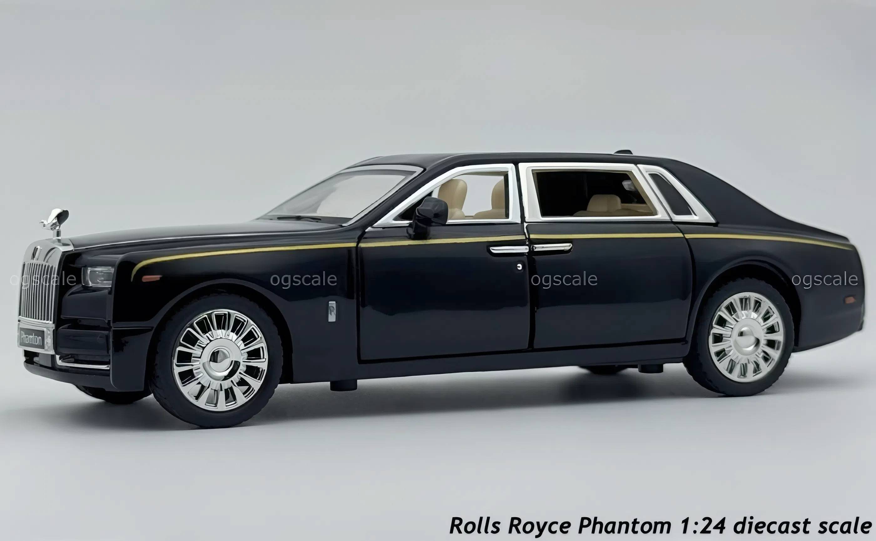 Rolls Royce Phantom 1:24 diecast scale model car collectible | Assorted Color