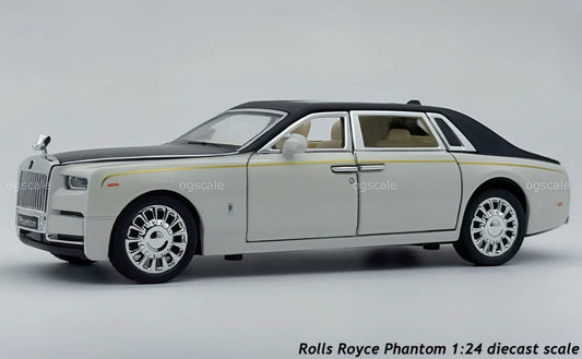 Rolls Royce Phantom 1:24 diecast scale model car collectible | Assorted Color