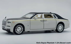 Rolls Royce Phantom 1:24 diecast scale model car collectible | Assorted Color