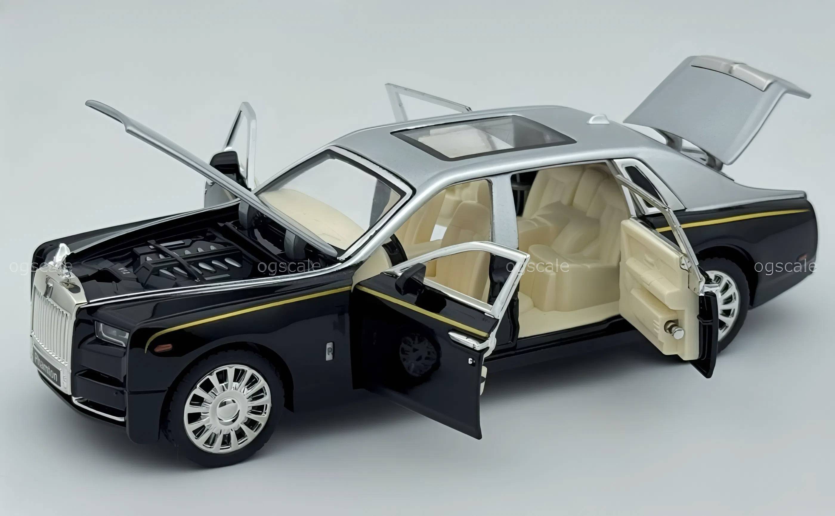 Rolls Royce Phantom 1:24 diecast scale model car collectible | Assorted Color