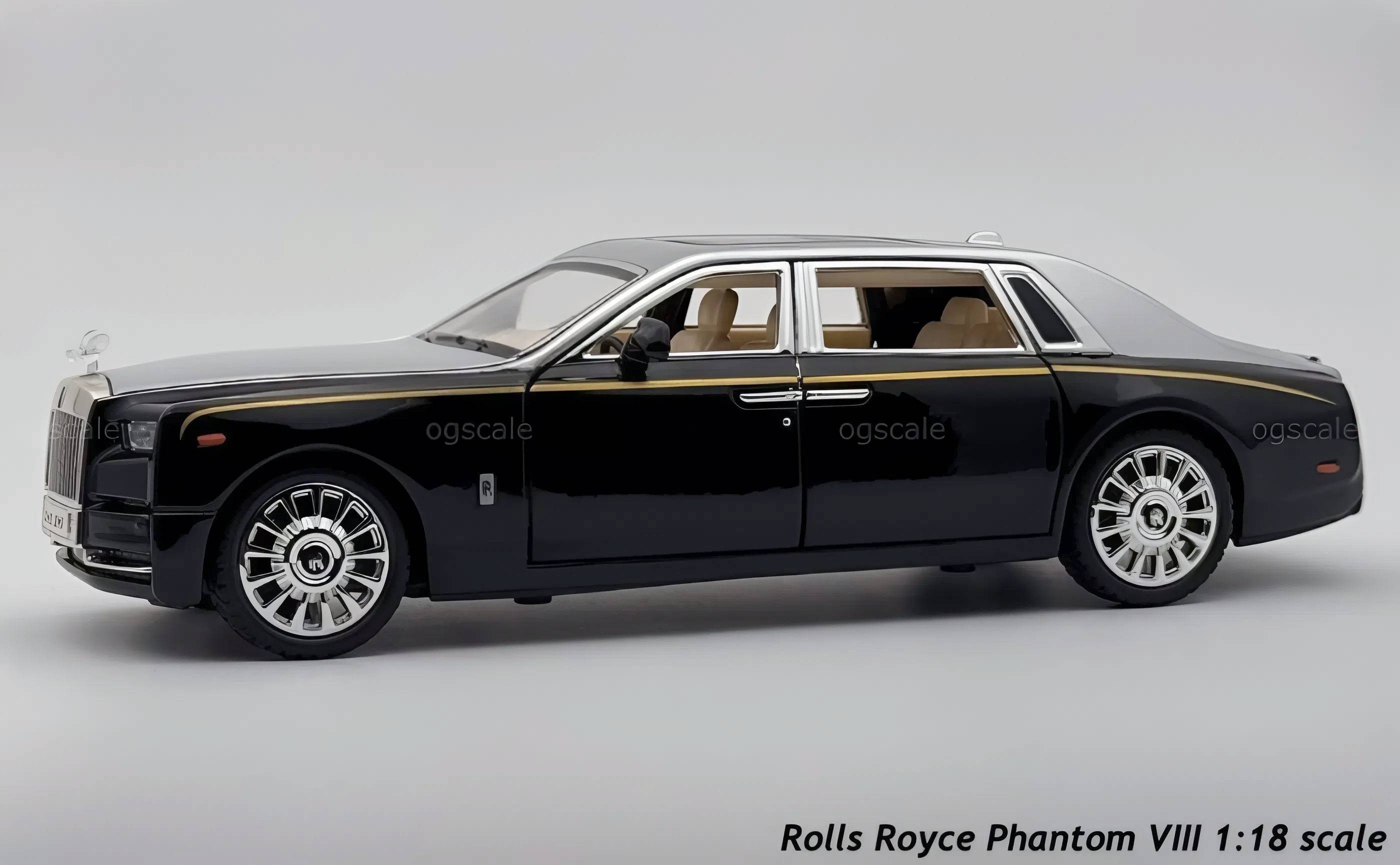 Rolls Royce Phantom 1:24 diecast scale model car collectible | Assorted Color