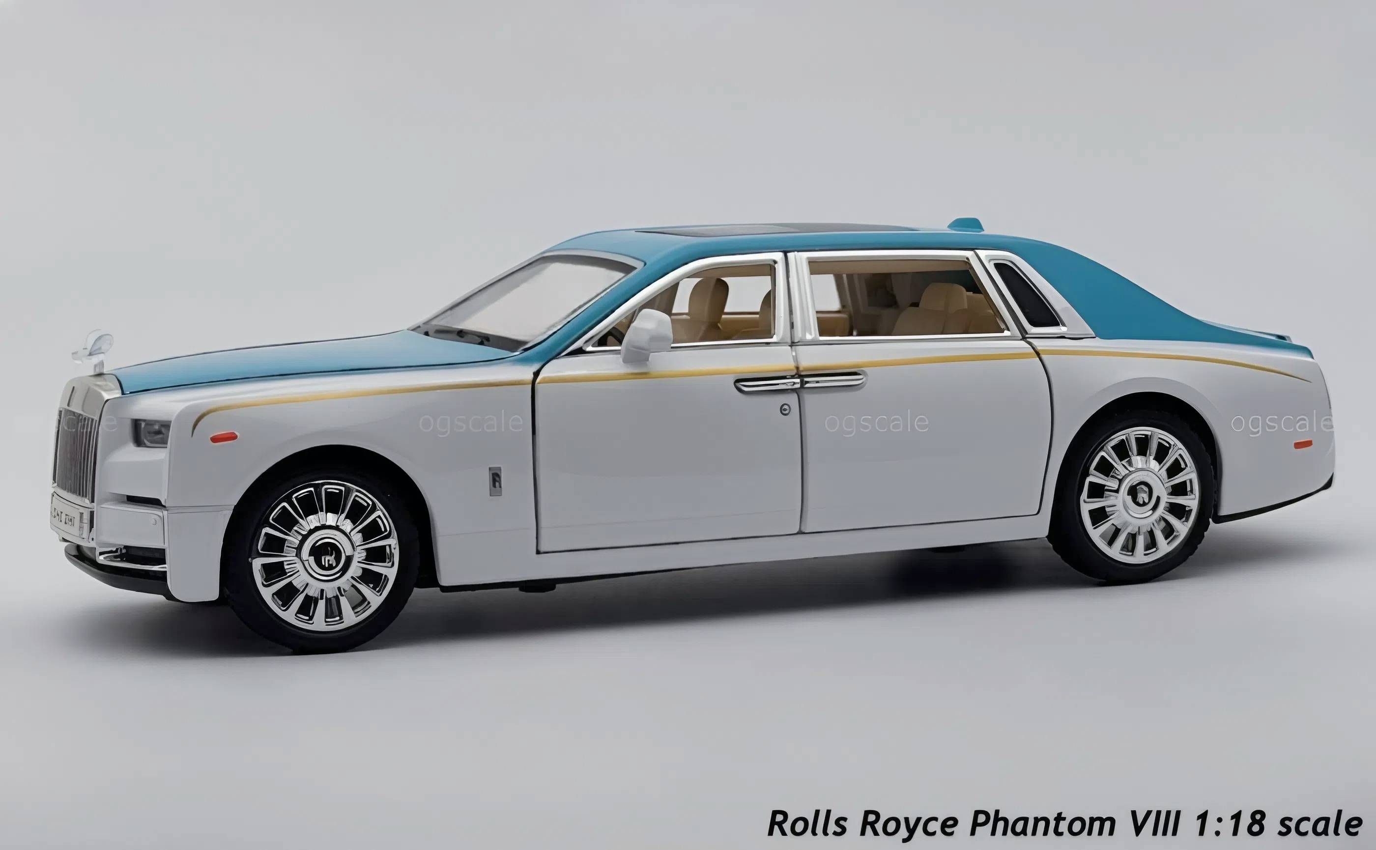 Rolls Royce Phantom 1:24 diecast scale model car collectible | Assorted Color